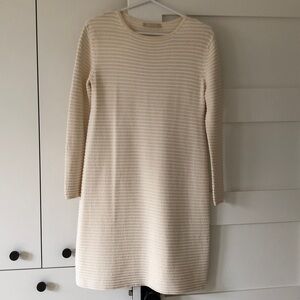 ‘S MaxMara Cream Knit Dress